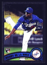 Rubby De La Rosa Los Angeles Dodgers 2011 Topps Update Black #US209 SN /60