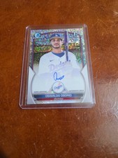 2023 Bowman Chrome Oswaldo Osorio Speckle /299 Auto LA Dodgers