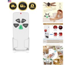 Ceiling Fan Remote Control Replacement, FAN-53T Remote for Harbor Breeze Hamp...