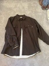 Unworn vintage 90s Woolrich Men's Sherpa Lined Cotton Shacket Jacket