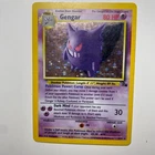 Pokemon TCG Card Gengar Holo Holographic Vintage #5/62 Fossil MP-LP