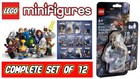 LEGO 71039 Marvel Minifigures Series 2 Complete Set of 12 + 40525 Endgame Battle