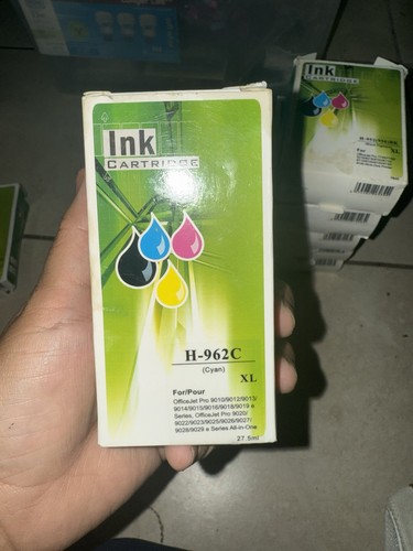 H-962xl Ink Cartridge Set 12 Pack, Black, Yellow, Magenta, Cyan - 第 4/6 張圖片