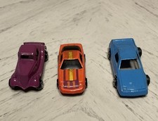 Vintage HO Scale Train Automobiles Cars Lot Of 3