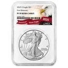 Presale - 2025-S $1 1-oz Proof American Silver Eagle NGC PF70UC FR Exclusive