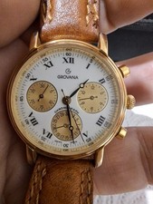 Grovana Chronograph Swiss Made Panda 13 Jewel...