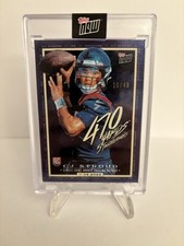 2023 Topps Now CJ Stroud by Tyson Beck Blue Foil Rc #CJ1 /49