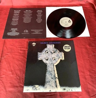 Black Sabbath Headless Cross LP Disc, kein Poster, gebraucht