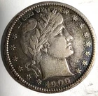 1900-S 25C Barber Quarter Extra Fine    Q1