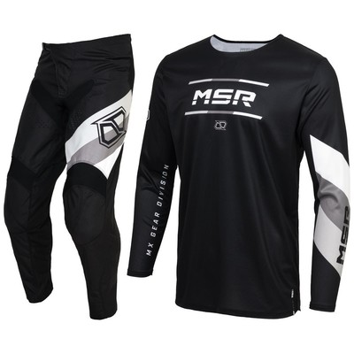 MSR  Axxis Proto Jersey and Pant Combo 2025 Black XX-Large Jersey, 42'' Pant