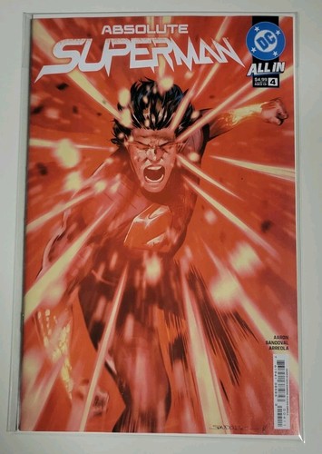 ABSOLUTE SUPERMAN #4 04/2025 VF+ CVR A RAFA SANDOVAL DC COMICS - Bild 3 von 5