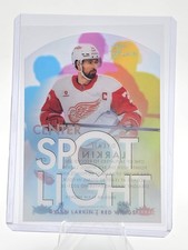2025-26 Upper Deck Flair Dylan Larkin Center Spotlight - Detroit Red WIngs