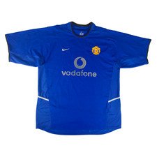 MANCHESTER UNITED 2003/04 Nike Third football shirt XL mens Soccer Jersey