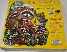 SunsOut Puzzle - Strawberry Patch - 1000 Piece - Brand New/Sealed