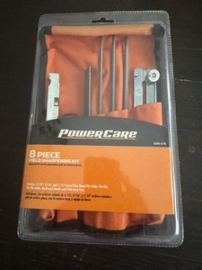 PowerCare 8 Piece Field Sharpening Kit 230-171 New Sealed Chainsaw File Set