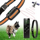 GPS Wireless Dog Fence System Collar – 2-in-1 Remote or App Controlled Bounda...