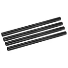 4 carbon fiber tubes 25x27x500mm for plain fabric glossy surface