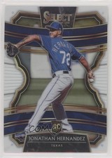 2020 Panini Select White Prizm 1/50 Jonathan Hernandez #40 ib6