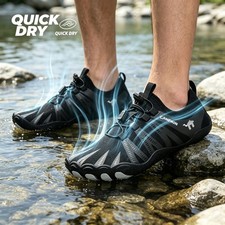 Reef Protective Aqua Socks, Men Quick Dry Beach Surf Diving Water Shoes