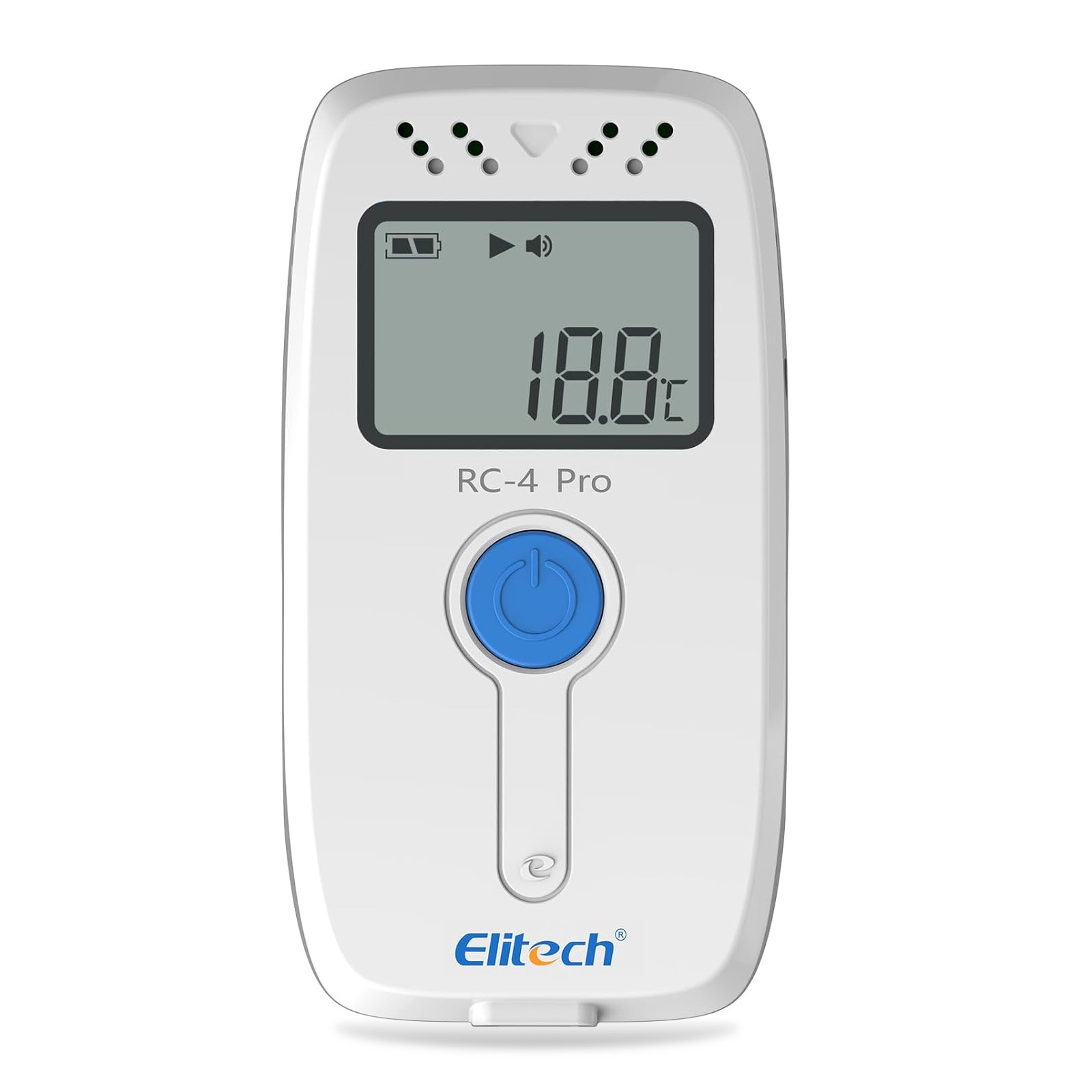 Elitech RC-4Pro Temperature Data Logger Recorder with External Probe -40℉~185℉