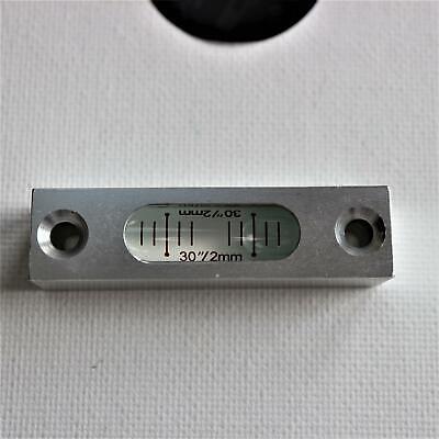 Glaslibelle Gr/ün Wasserwaage mit Blase Ersatz Wasserwaage Pr/äzisions-Dosenlibelle aus Metall Zylinderlibelle R/öhrenlibellen