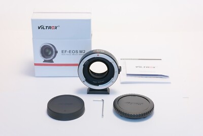 Viltrox EF-EOS M2 Speedbooster Canon EF-M Mount Adapter M6 +12M. Gewährleistung