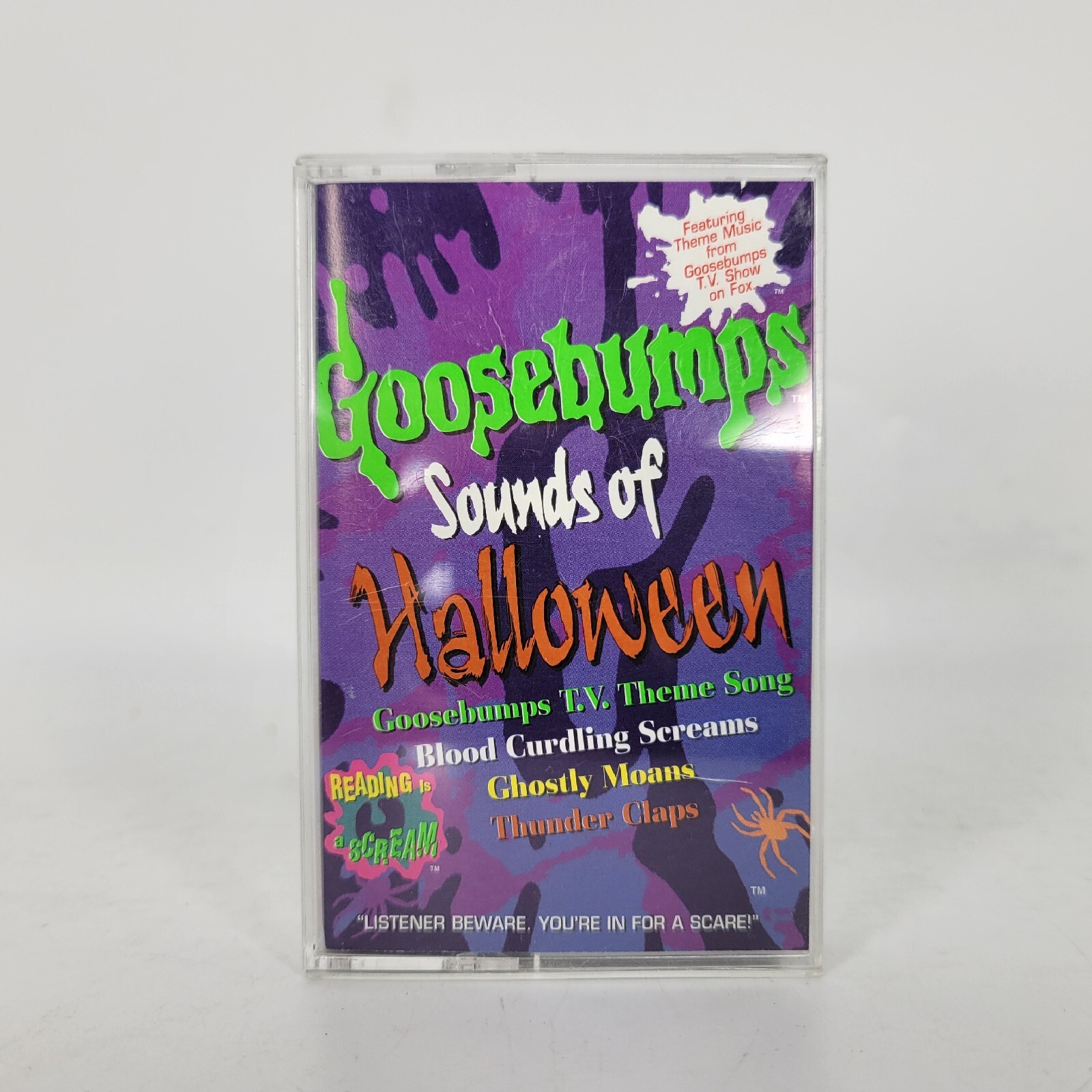 Vintage 1996 Goosebumps Sounds of Halloween Cassette Tape eBay