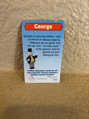 Thomas & Friends Wooden Railway George the Steamroller w/Card & Box 2002 - Picture 9 of 17
