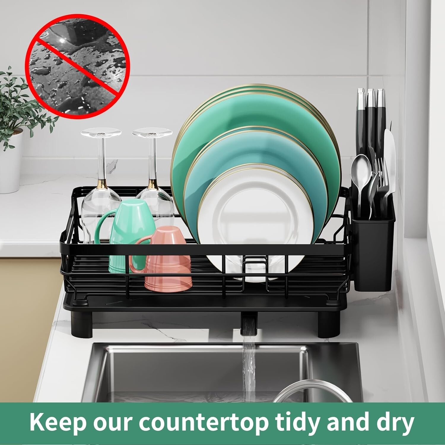 Dish Drying Rack Dish Rack Dish Racks for Kitchen Counter Dish Drainer