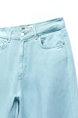 NWT ZARA $70 THE DITTA SUPER SOFT! HIGH WAIST SLIM FIT WIDE