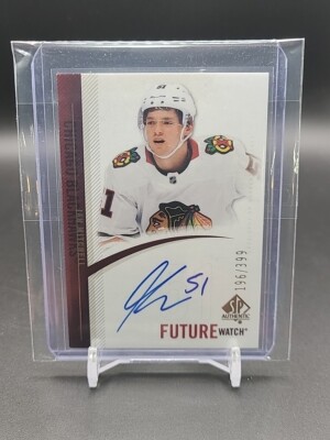 2020-21 SP Authentic Retro Future Watch  Ian Mitchell /399 Chicago Blackhawks