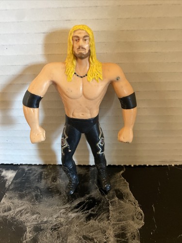 WWF WWE Edge Figure Just Toys Bend-Ems Bendems Ser...