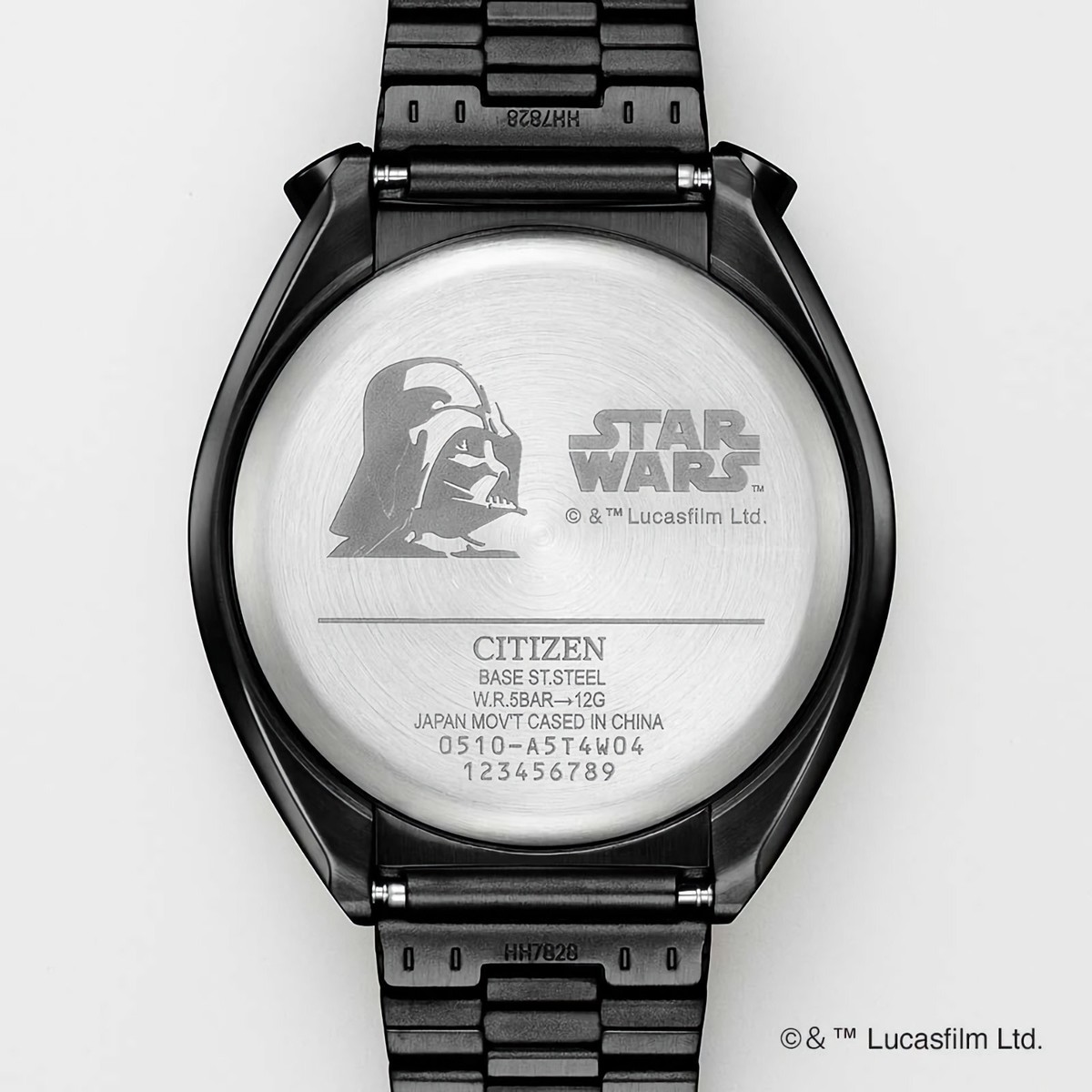 CITIZEN AN3669-52E Tsuno Chrono Star Wars Darth Vader Quartz Watch