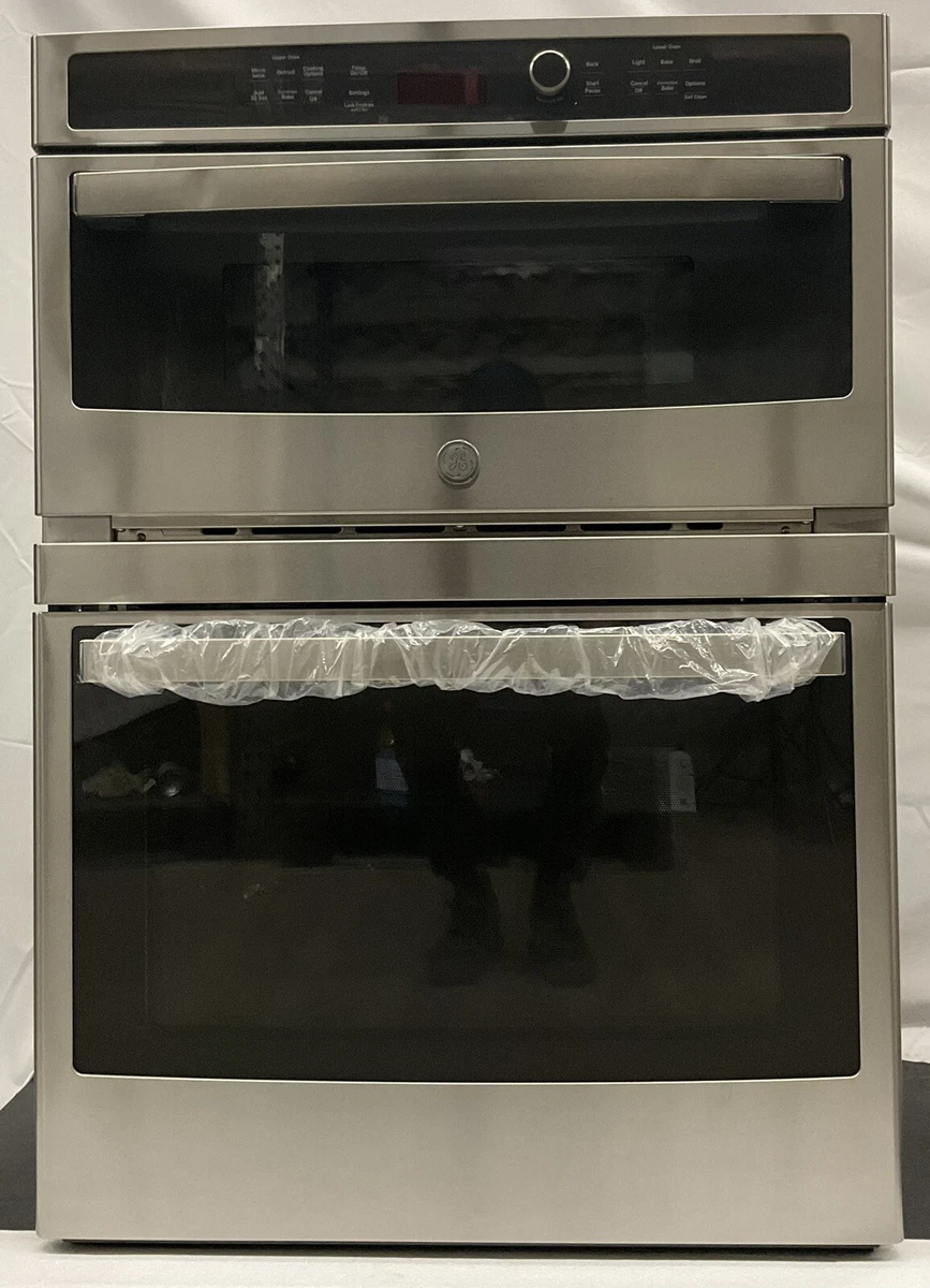Ge pt7800shss microwave on sale wall oven