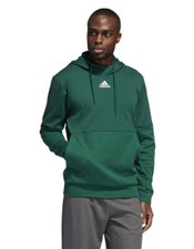 Adidas Men's Team Dark Green/White Team Issue Pullover size XL FQ0157 New