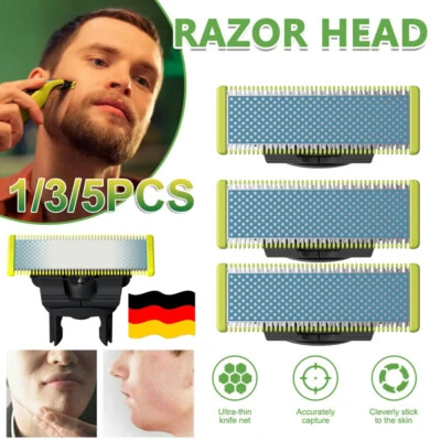 MARKENLOS 1/3/5x One Blade Klinge Ersatzklingen Rasierer Ersatz Zubehör Für Philips