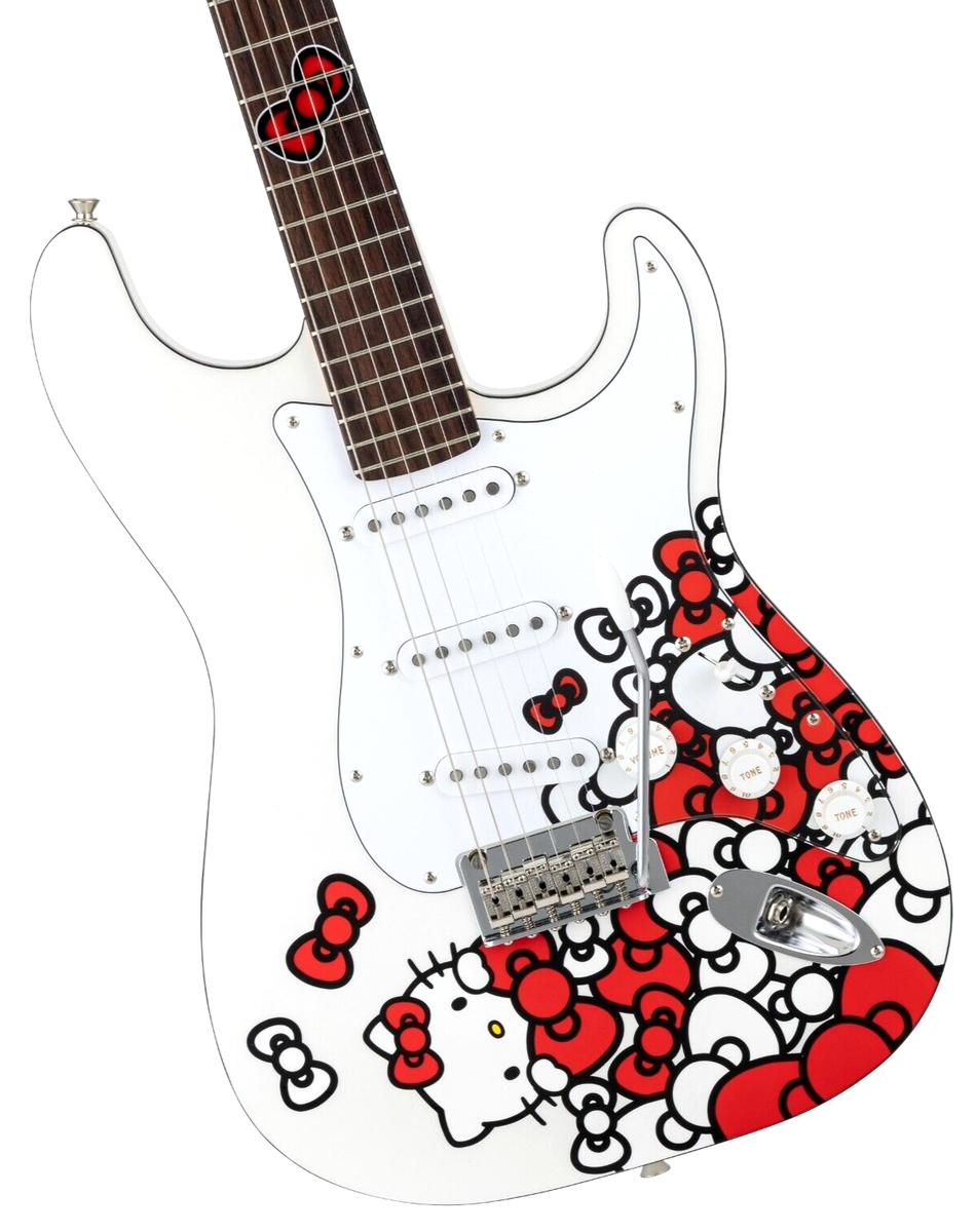 Fender Made in Japan Limited Hello Kitty Stratocaster From