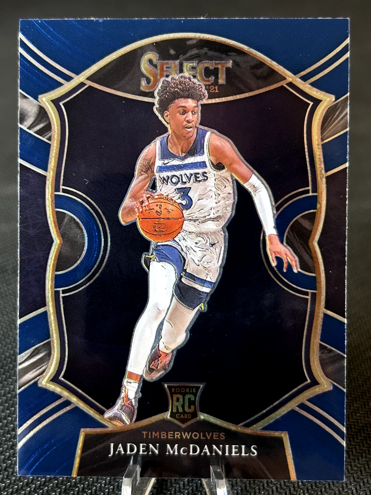2020-21 Panini Select - Concourse Jaden McDaniels #88 Blue Rookie (RC) B270