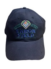 Vintage Enron Field Hat Houston Astros VsNY Yankees Inaugural Game March30,2000
