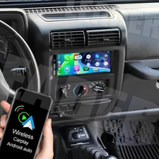 6.8" Android 13 Stereo Radio GPS Wifi For 1997-2002 Jeep Wrangler TJ Carplay RDS