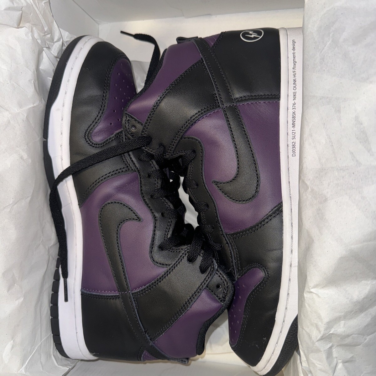 nike dunk high fragment beijing mens