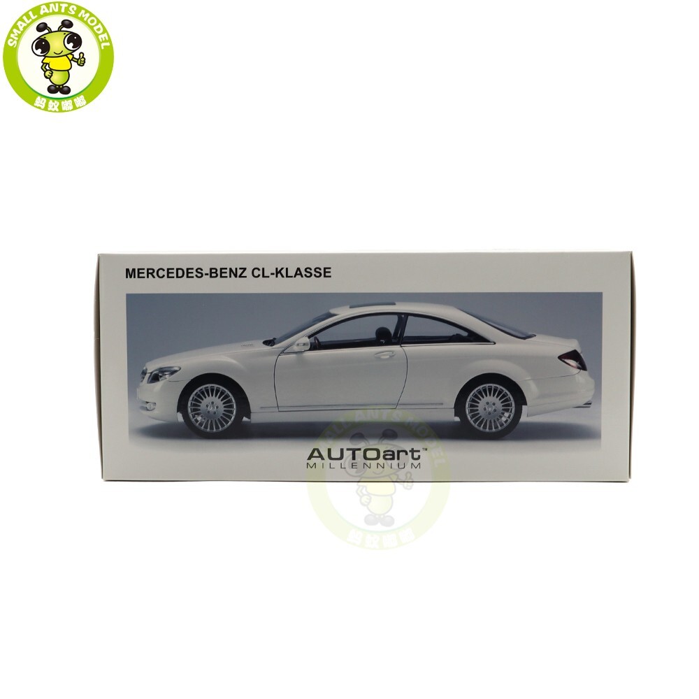 1/18 AUTOart 76166 Mercedes-Benz CL Klasse Classe White Diecast