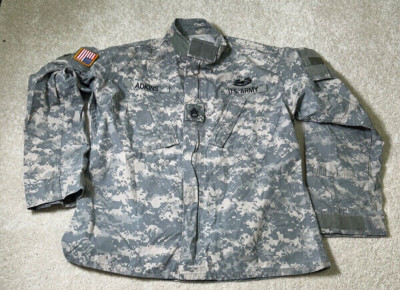 US Military ACU UCP Combat Uniform Shirt Jacket Top Digital