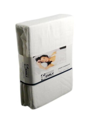 Elektrisch verstellbares Bett Spannbettlaken gebürstete Baumwolle 76x200 cm 12'' tiefweiß