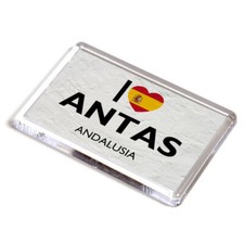 FRIDGE MAGNET - I Love Antas, Andalusia - Spain