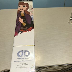 New Disney Anna And Elsa Diamond Dots Craft