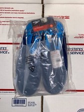 SPEEDO ADULT MENS'S SURF STRIDER WATER SHOES SIZE SMALL 7-8 BLUE C/WHITE