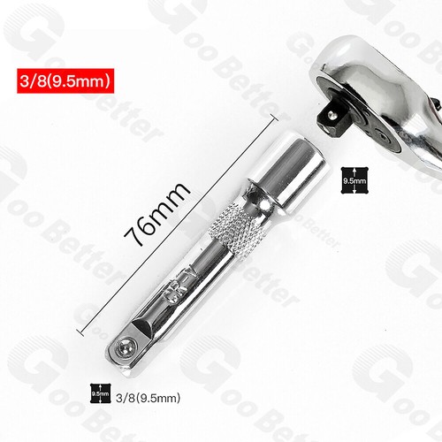 Socket 3/8" Drive Shallow & Deep Metric 6mm-24mm 6 Point Polished Sockets Cr-v - Picture 50 of 53