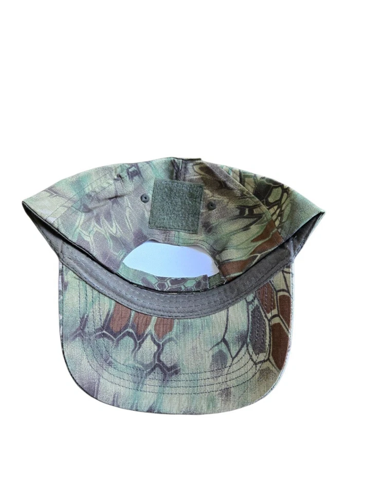 Hunting, Tactical, or Any Occasion Hat with Adjustable Strap and 3 Loop Fields. - Image 3 of 4