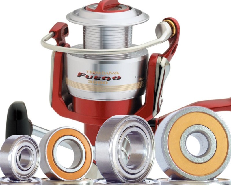 Daiwa TD Fuego 2000 / 2500 / 3000 Bearing Kits - Stainless Steel